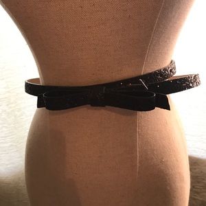 COPY - Kate Spade Glitter Bow Belt